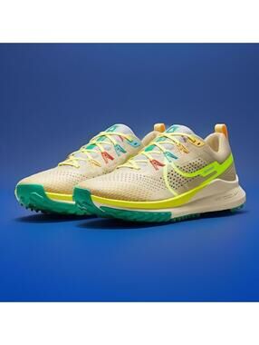 Nike Women's Pegasus Trail 4 Shoes Team Gold/Baltic Blue/Volt DJ6159-700 7 US